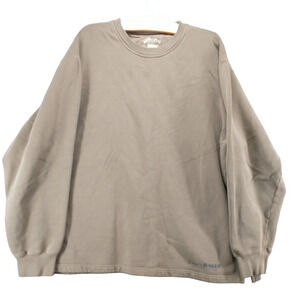 Eddie Bauer Men's Sport Shop Pullover Sweatshirt Brown XL Crew Neck